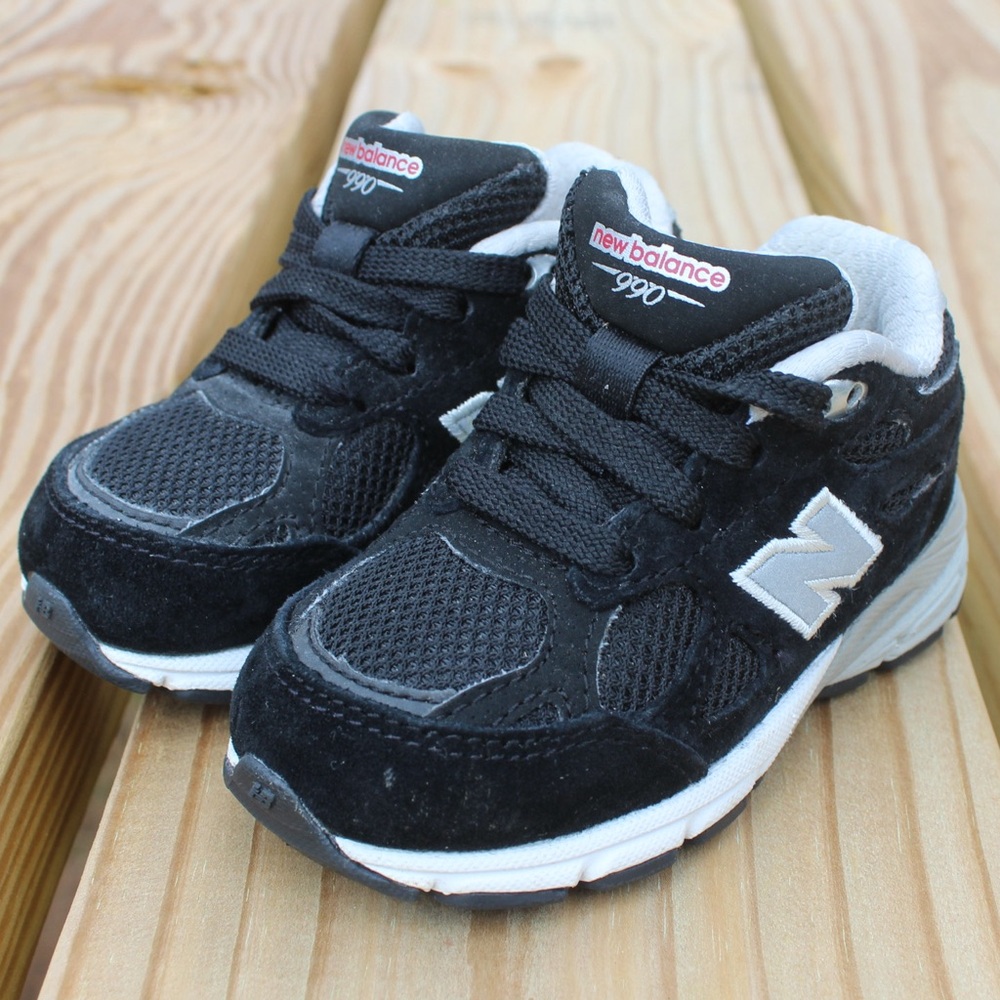 New Balance Toddler Kids Sneaker - Black Sz 4